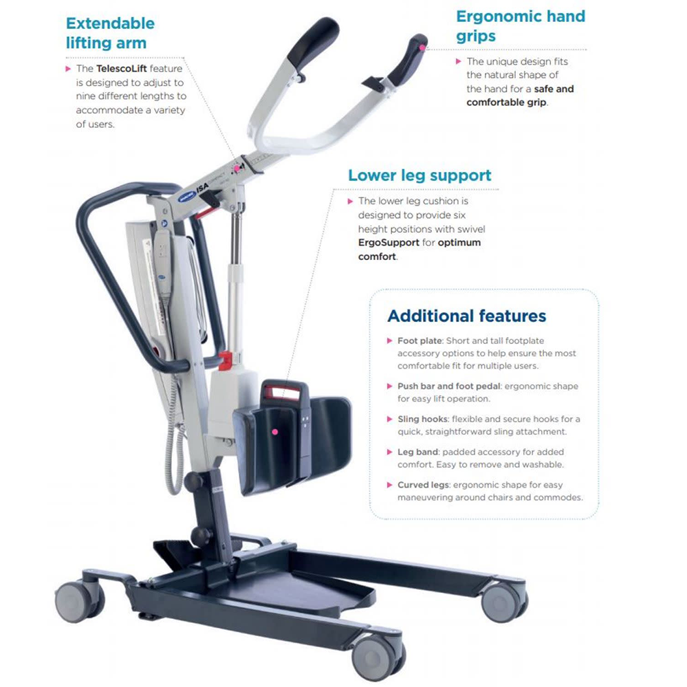 Invacare ISA Premier Series Stand Assist Patient Lift