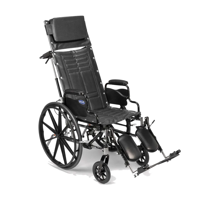 Invacare Tracer SX5 Recliner Wheelchair – Full 180° Reclining Support