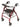 Lumex Walkabout Lite Rollator RJ4300 – Lightweight 4-Wheel Rollator Walker with Seat