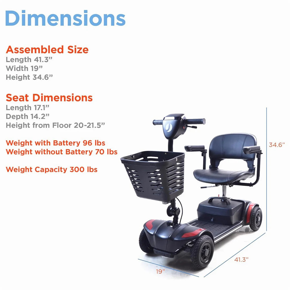Journey Health Adventure Portable Scooter