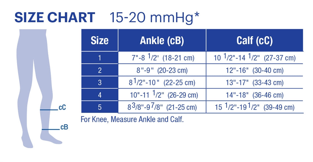 Jobst For Men 15-20 Support Socks