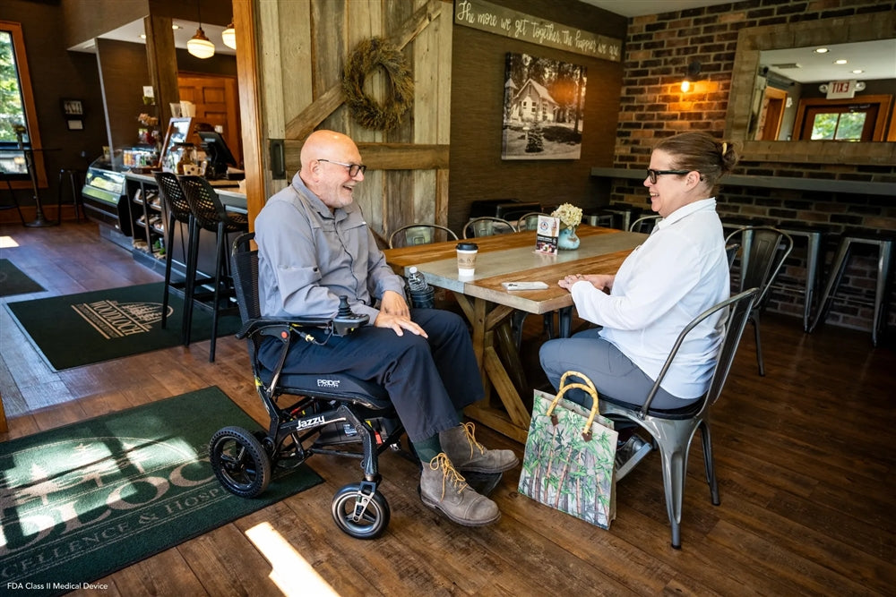 Jazzy Ultra Light Folding Power Chair