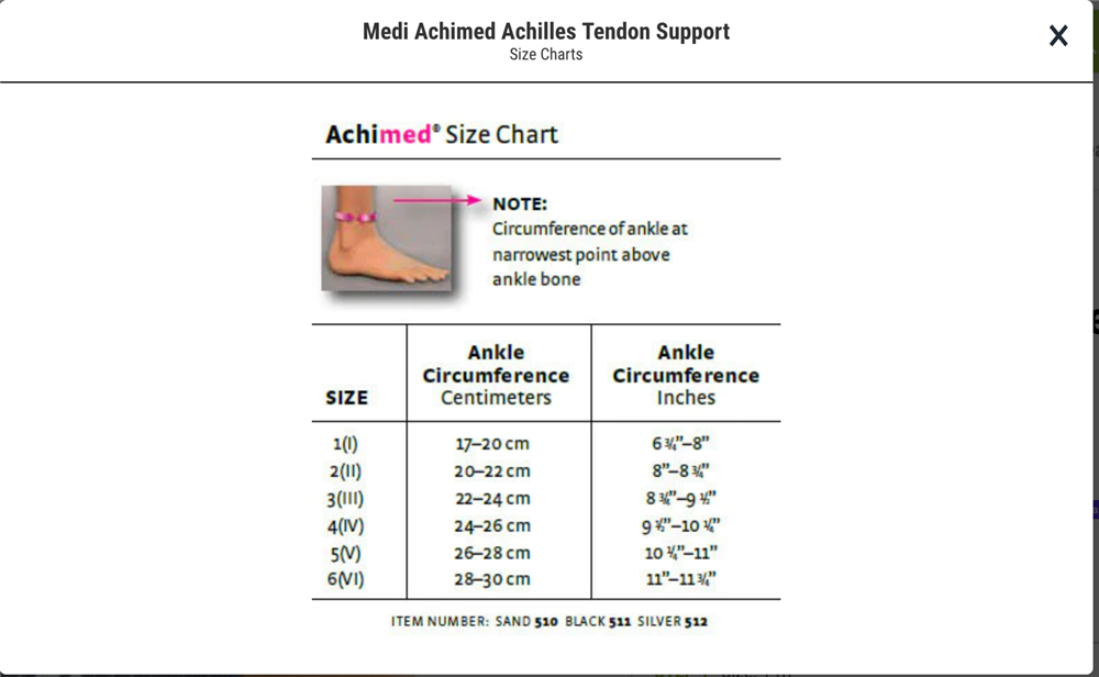 Medi Achimed Achilles Tendon Support