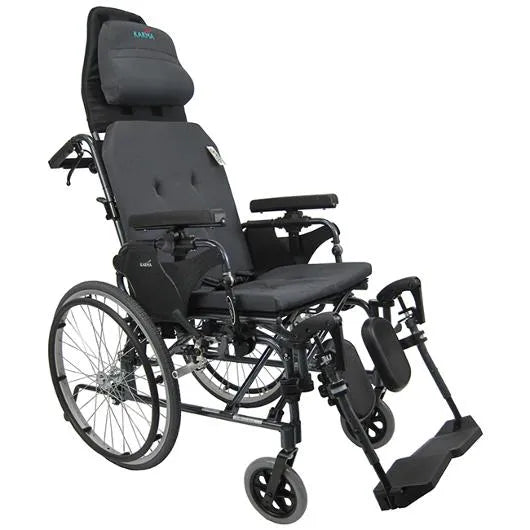 Karman MVP-502 Ergonomic Reclining Wheelchair – 16", 18", or 20" Seat