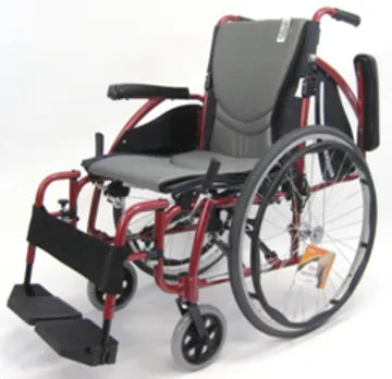 Karman S-ERGO 125 Ergonomic Lightweight Wheelchair – S-Shape Seat Frame, 25 lb