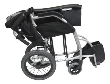 Karman S-Ergo Lite Lightweight Transport Wheelchair with Ergonomic Seating