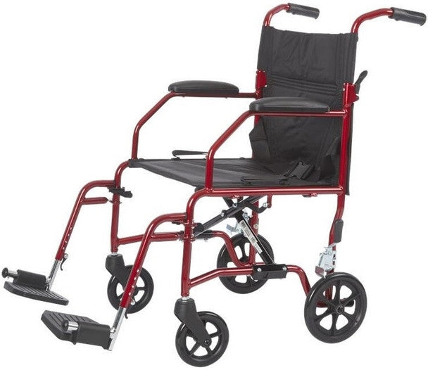 Rhythm Healthcare Super Lite Aluminum Transport Chair L2419