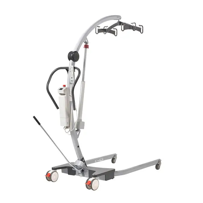 Drive Medical Levantar FLP500 Electric Patient Lift – 500 lb Battery Powered Floor Lift with Power Base