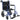 Karman LT-1000HB Ultra Lightweight Transport Wheelchair with Hand Brakes – 18" Seat, 250 lb Capacity