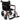 Karman LT-1000HB Ultra Lightweight Transport Wheelchair with Hand Brakes – 18" Seat, 250 lb Capacity