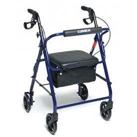 Lumex LX-4900 Walkabout Basic Four-Wheel Rollator