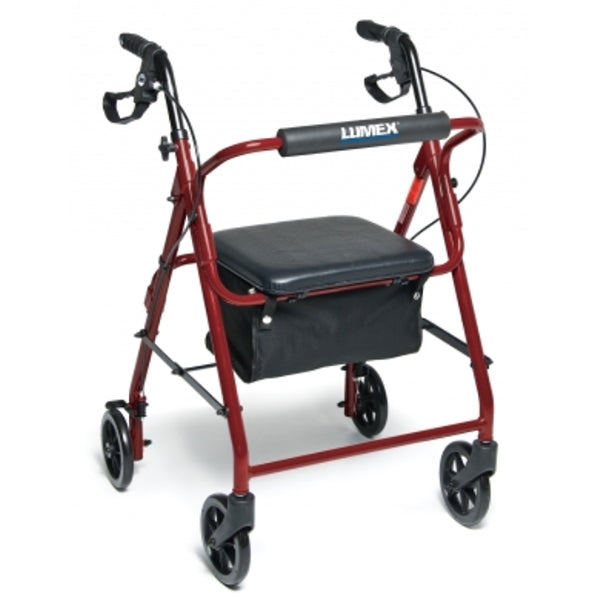 Lumex LX-4900 Walkabout Basic Four-Wheel Rollator