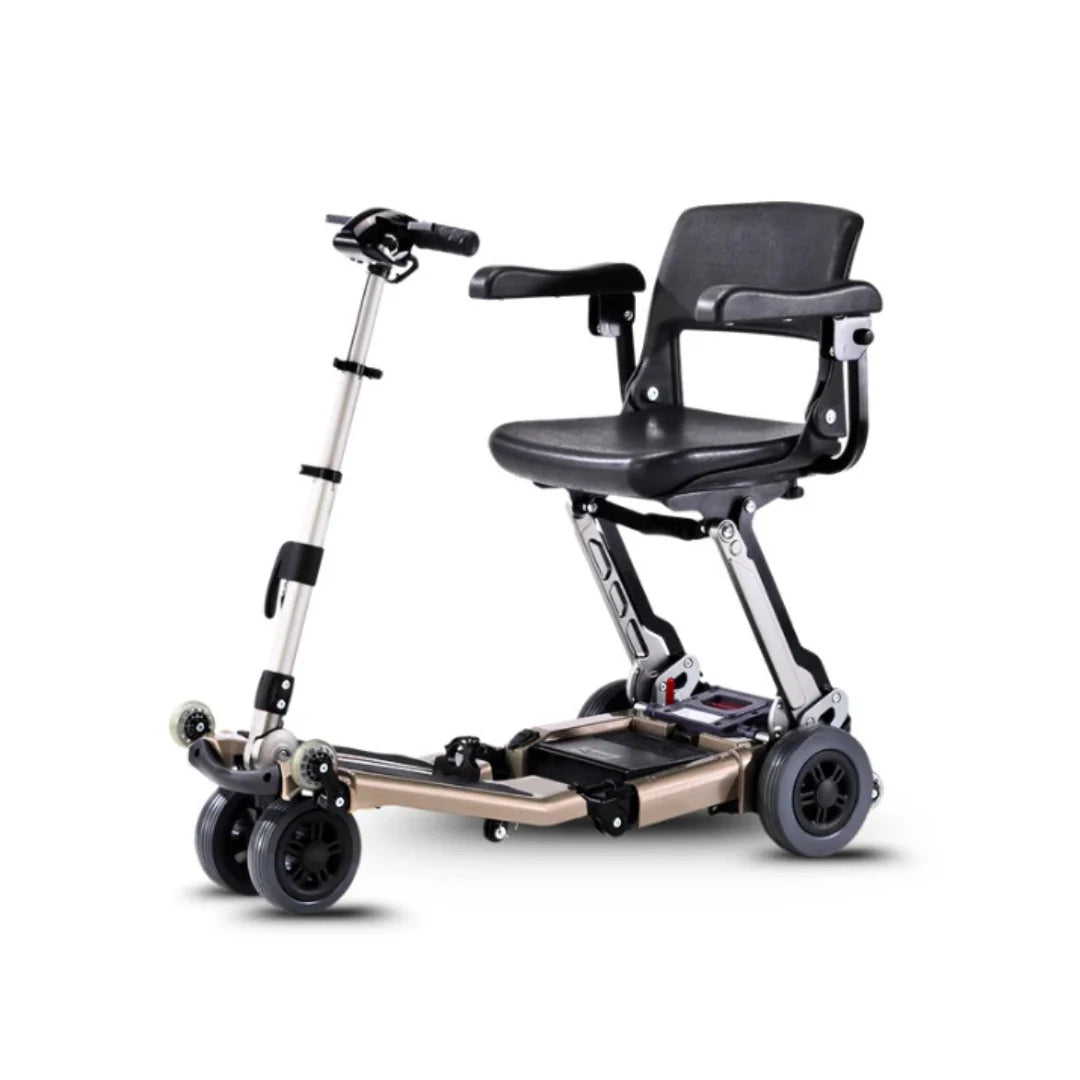 Luggie Elite Folding Travel Mobility Scooter – 320 lb Capacity Lightweight Mode