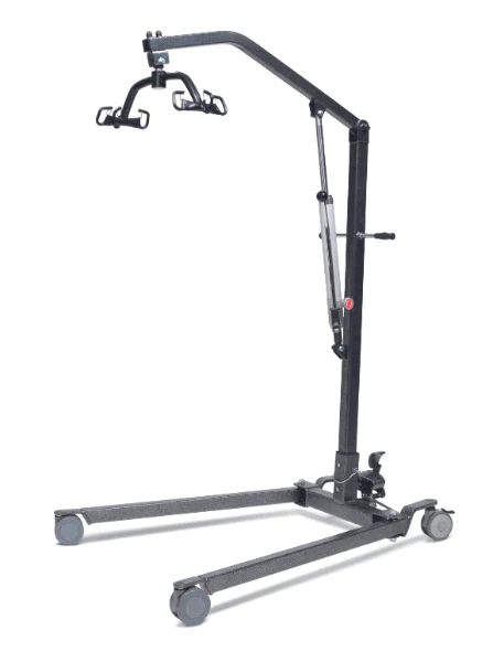 Lumex LF1030 Hydraulic Patient Lift – 400 lb Manual Hoyer Lift for Home Transfers