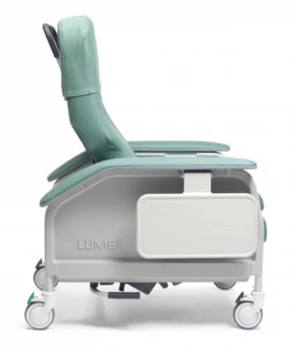 Lumex Deluxe Clinical Recliner with Heat & Massage – 4 Position Medical Recliner with Trendelenburg