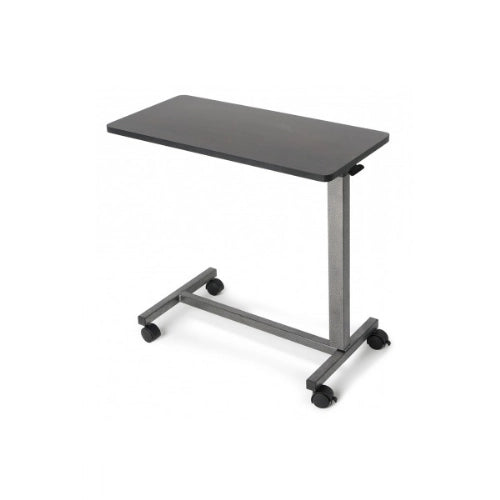 Lumex Non-Tilt Overbed Table GF8902 – Adjustable Bedside Table with H-Base