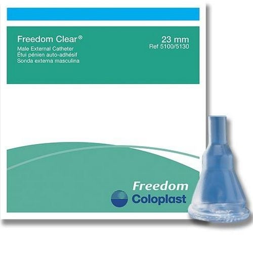 Coloplast Freedom Clear Male External Condom Catheter