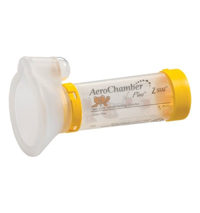 Monaghan AeroChamber Plus Z STAT, w/Medium Mask