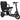 MotoTec Folding Mobility Electric Scooter 48v 700w Dual Motor Lithium Black