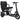 MotoTec Folding Mobility Electric Scooter 48v 700w Dual Motor Lithium Black