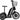 MotoTec 48V 800W Electric Patrol Trike – 25 MPH Commercial Utility Vehicle