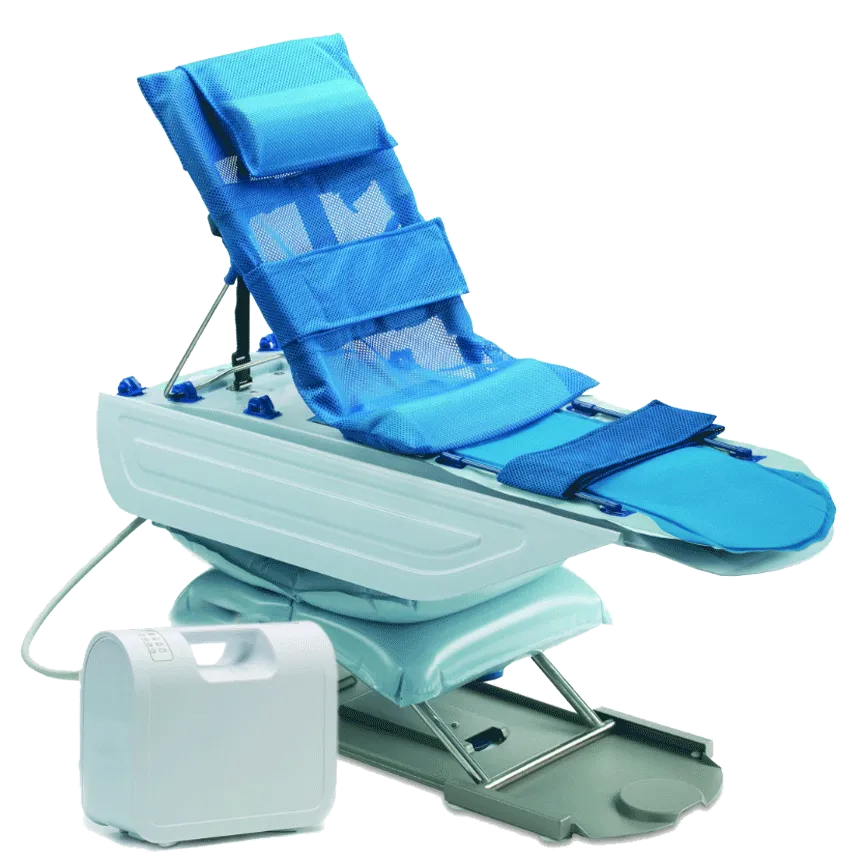 Mangar Surfer Bather Pediatric Bath Lift – Airflo Powered Bath Transfer Lift