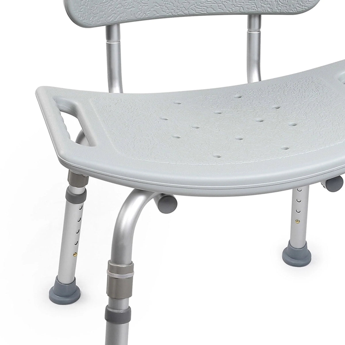 McKesson Bath Bench with Removable Back | Adjustable Shower BenchWeight Capacity