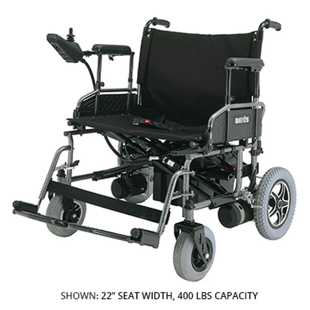 Merits P101 Travel-Ease Folding Power Chair