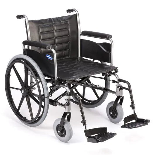 Invacare Tracer IV Heavy Duty Bariatric Wheelchair – 350 or 450 lb Capacity,