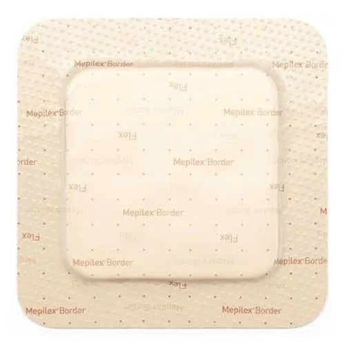 Mölnlycke Mepilex Border Flex — 360° Flex Technology, Five-Layer, Safetac, 4 Standard Sizes