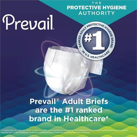 Prevail Air Overnight Stretchable Briefs - Ultimate Absorbency