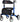 NOVA Monarch Open & Fly Rollator – Lightweight Folding Rollator Walker with Seat