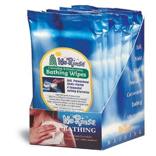 No-Rinse No Rinse Bathing Wipes - Bathing Wipe Washcloths