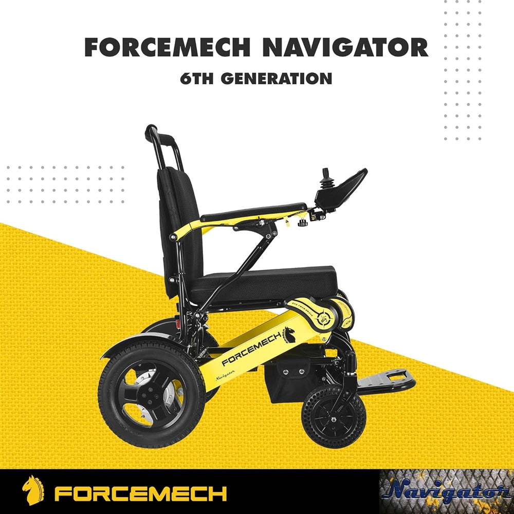 Forcemech Navigator Folding Bariatric Lightweight Powerchair