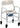 Nova Rolling Commode Shower Chair 8800