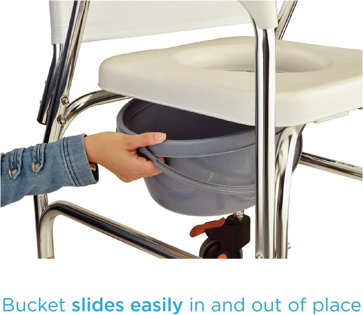 Nova Rolling Commode Shower Chair 8800