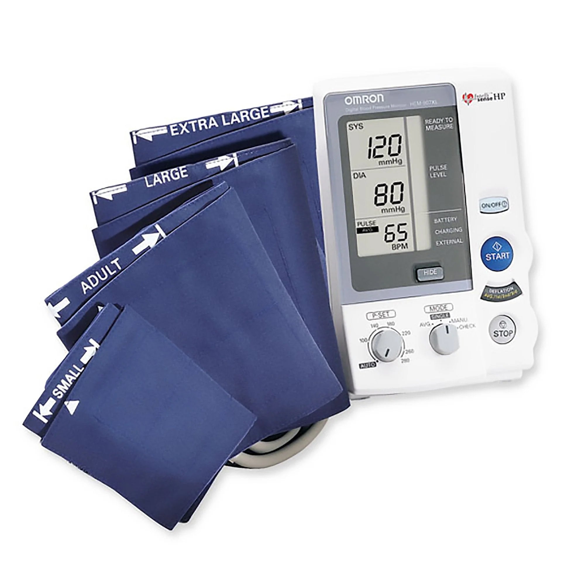Omron IntelliSense® Professional Digital Blood Pressure Monitor with 4 Cuff Sizes