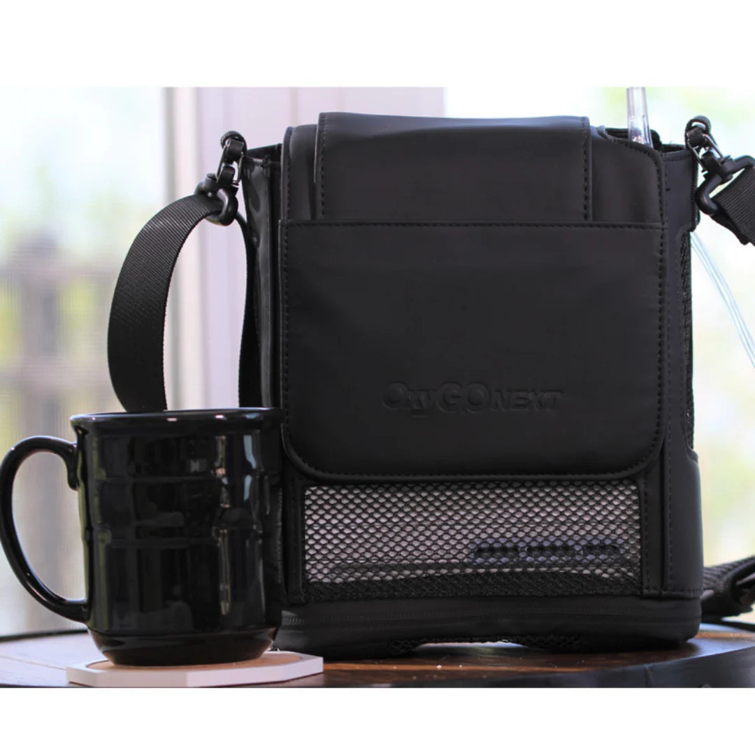 OxyGo NEXT UltraLite Portable Oxygen Concentrator – Lightweight Pulse Dose Travel Oxygen System