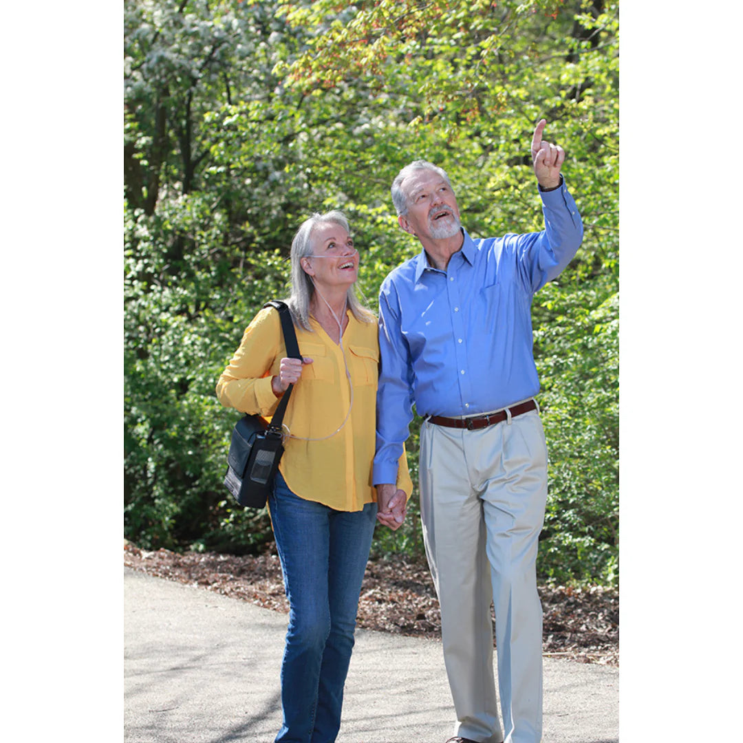 OxyGo NEXT UltraLite Portable Oxygen Concentrator – Lightweight Pulse Dose Travel Oxygen System