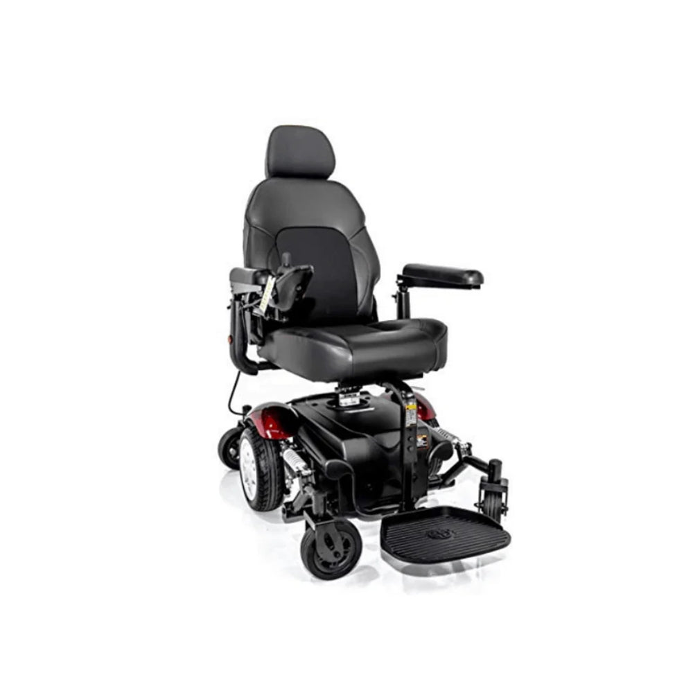 Merits Vision Sport Lift Mid Wheel Drive Electric Powerchair with Power Elevating Seat