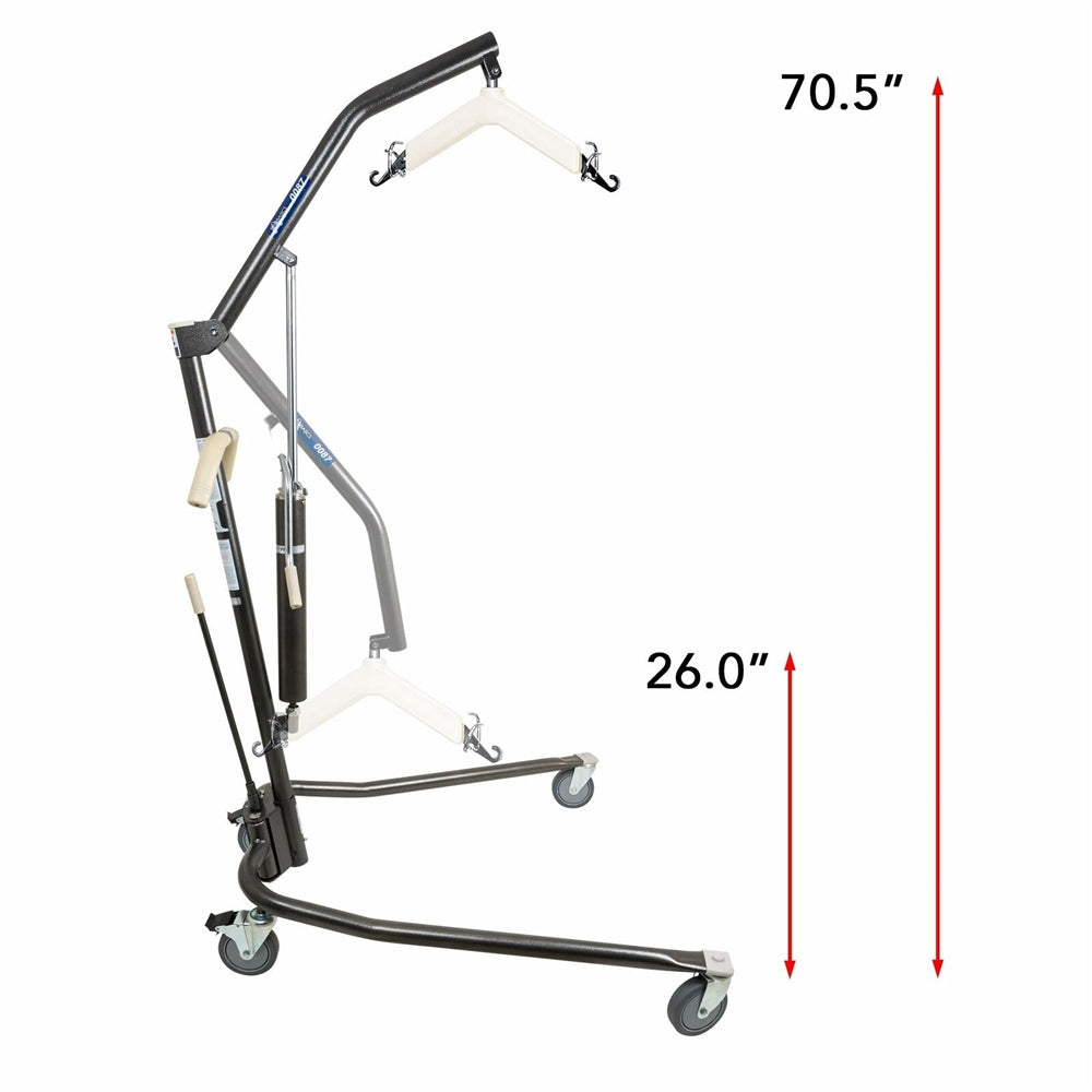 ProBasics Hydraulic Patient Body Lift For In Home Use - Heavy Duty 450 lbs
