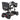Drive Medical Phoenix LT 4-Wheel Portable Travel Mobility Scooter – 350 lb Capacity