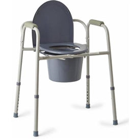 PMI ProBasics 3-in-1 Folding Commode, 350 lb. Weight Capacity