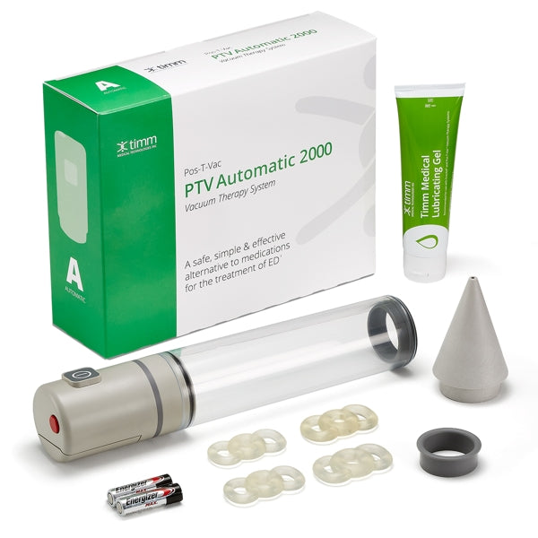 Pos-T-Vac PTV Automatic 2000 Battery ED Pump — Reliable Push-Button Vacuum System