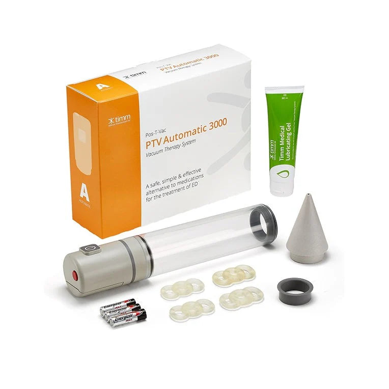 Pos-T-Vac PTV Automatic 3000 — Most Powerful Battery ED Pump by Timm Medical