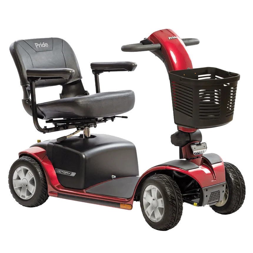Pride Victory 10 with EZ Turn 4-Wheel Mobility Scooter