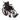 ProBasics K4 Transformer Hybrid Transport Wheelchair – Converts to Transport Chair