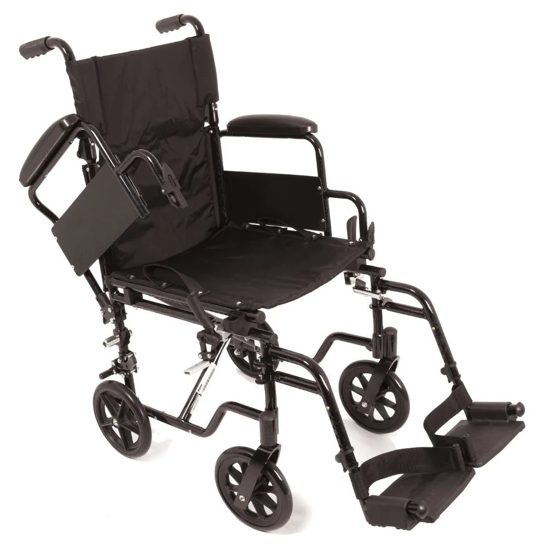 ProBasics K4 Transformer Hybrid Transport Wheelchair – Converts to Transport Chair