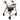 ProBasics Rollator Walker with 6" Wheels – Lightweight Folding Rollator Walker with Seat