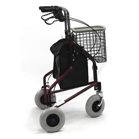 Karman Healthcare Tri Walker Three-Wheel Foldable Rollator